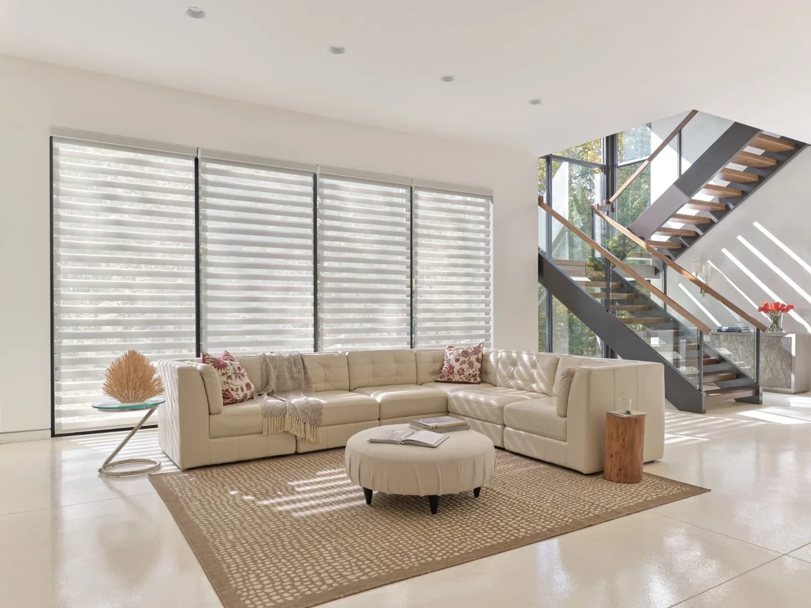 Designer Banded Shades