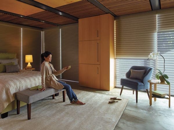 Motorized shades NYC smart home