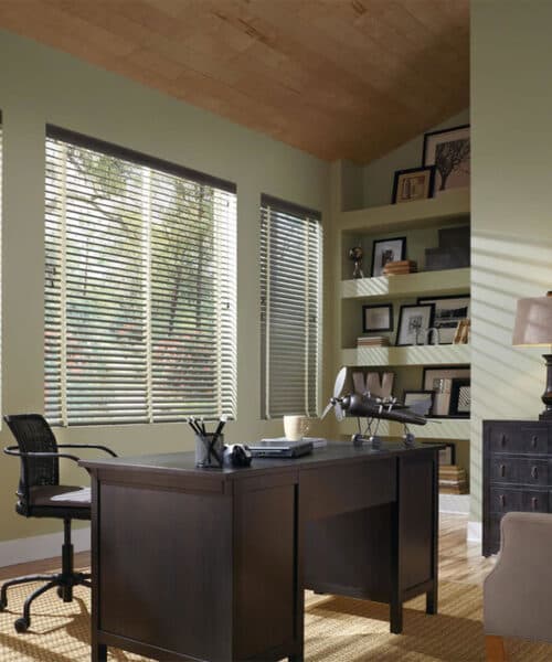 Aluminum blinds Manhattan apartment