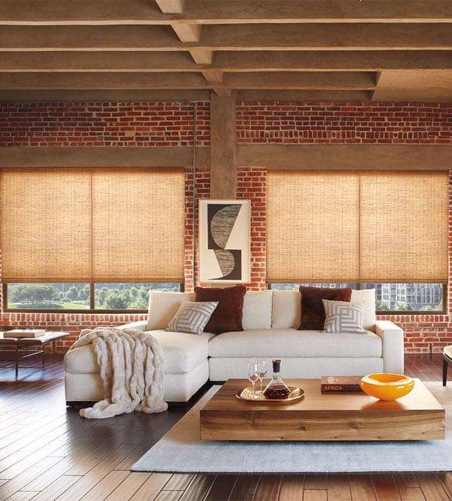 Hunter Douglas Provenance woven wood shades NYC